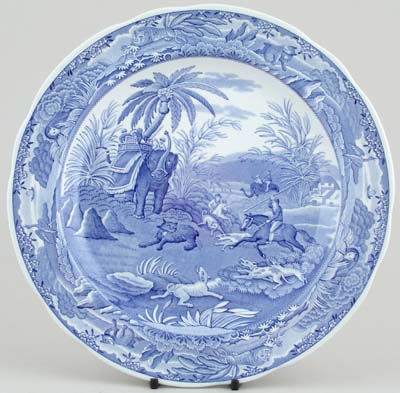 Dresser Plate Indian Sporting